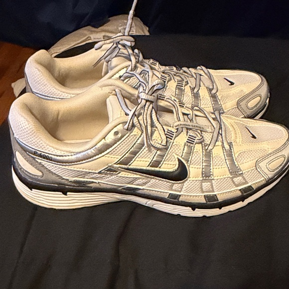 Nike Other - Nike Men's White and Gray Athletic Shoes